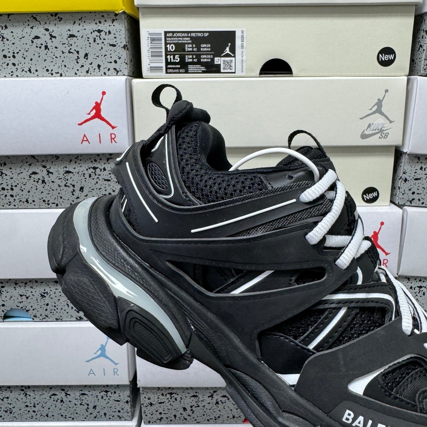 Balenciaga Track LED Black