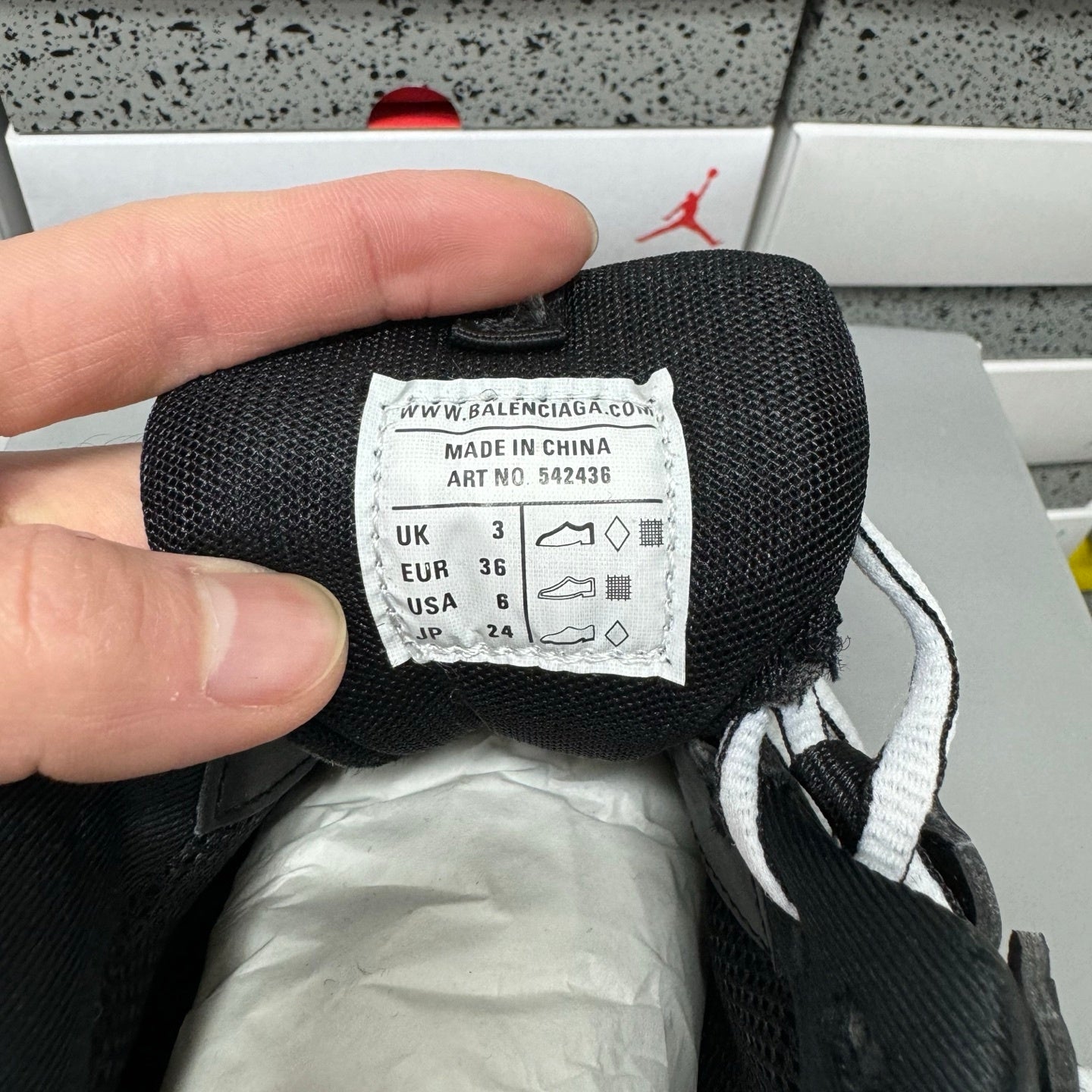 Balenciaga Track LED Black