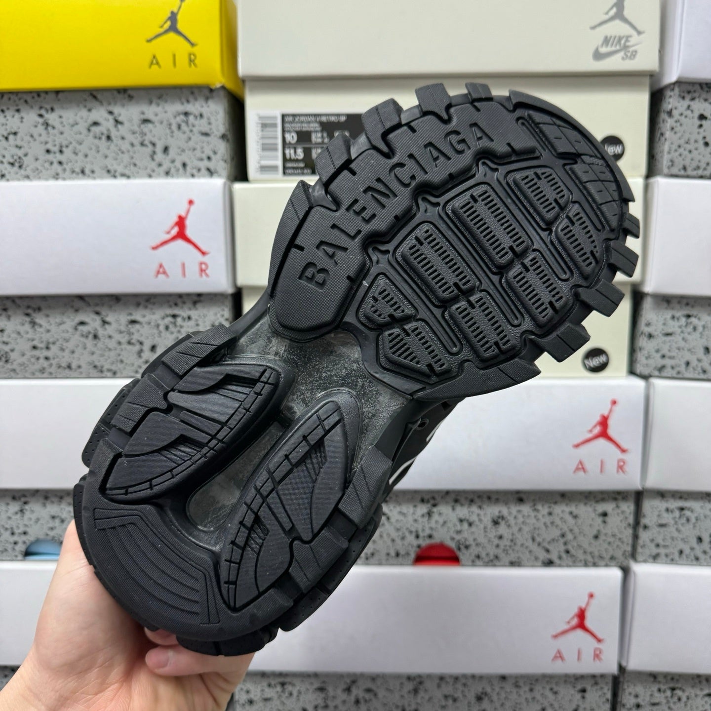 Balenciaga Track LED Black