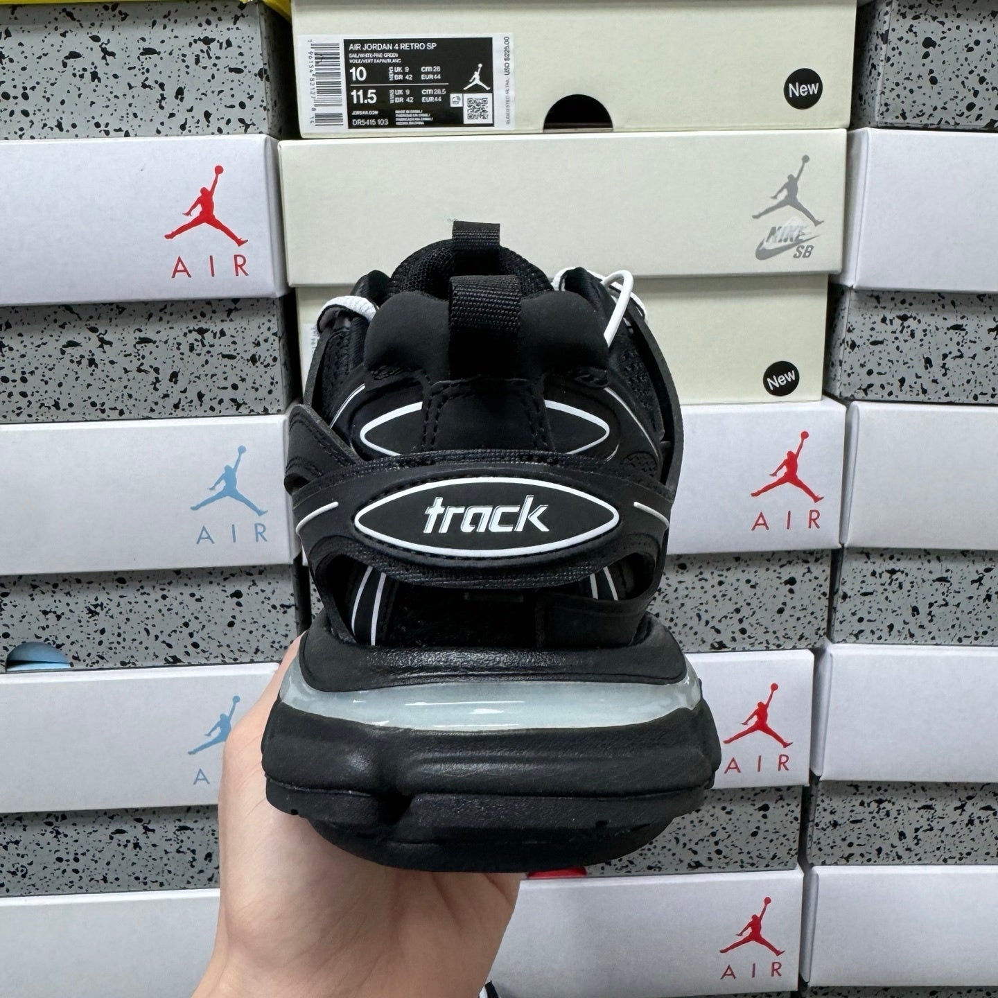 Balenciaga Track LED Black