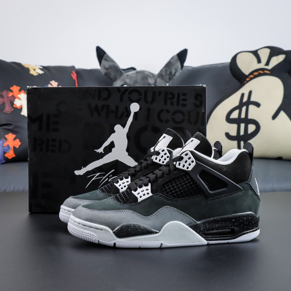 Air Jordan 4 Retro Fear Pack