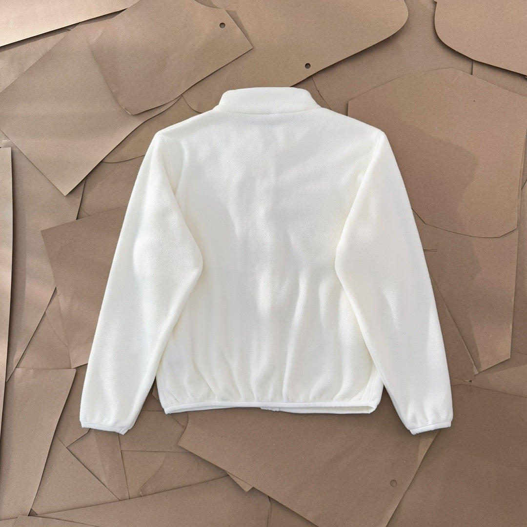 Jaqueta Nike Sportswear Club Fleece - Branca