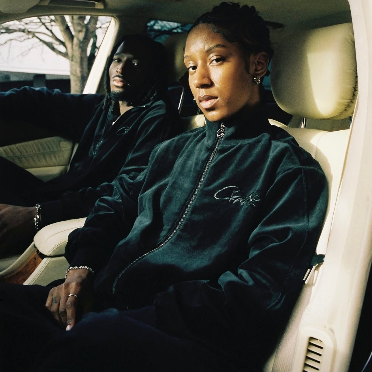 Corteiz Jaqueta de Treino - Veludo VVS