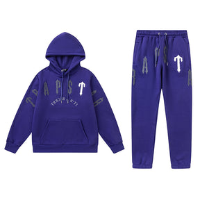Conjunto TrapStar Chenille Decoded - Roxo