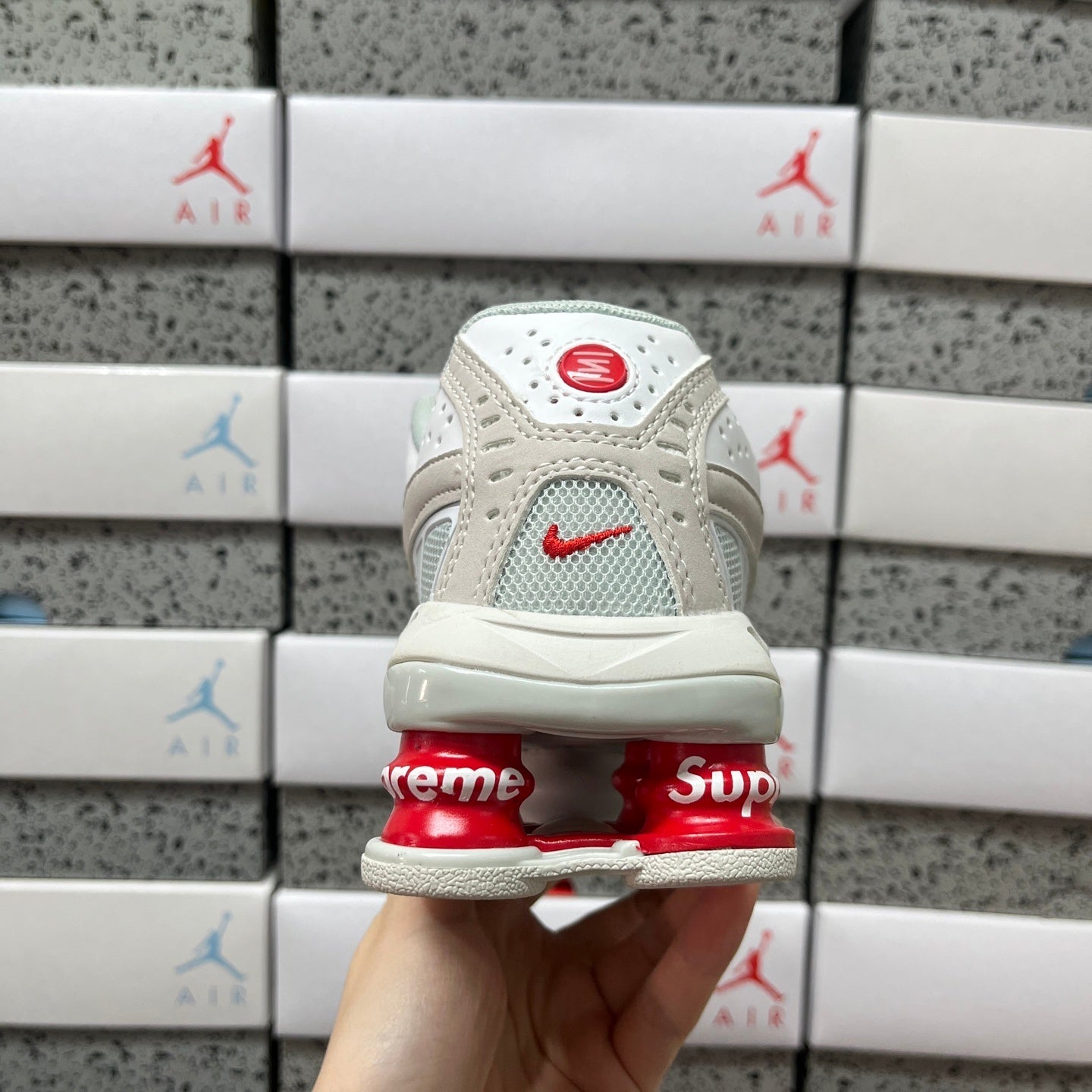 Supreme x Nike Shox Ride 2 White