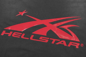 Camiseta Hellstar - Cinza/Vermelho