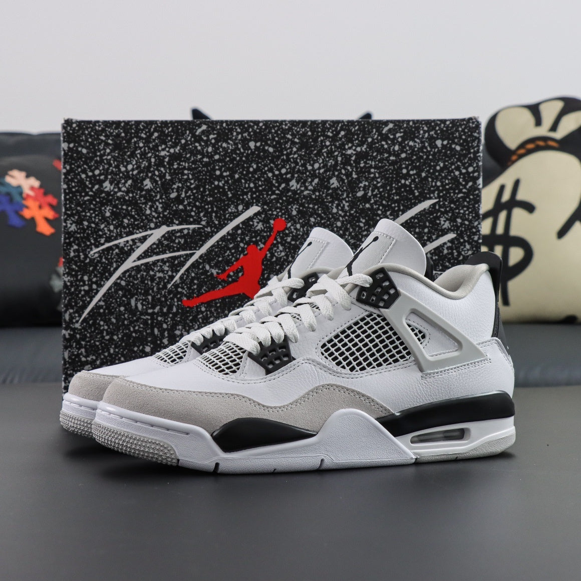 Air Jordan 4 Retro Military Black