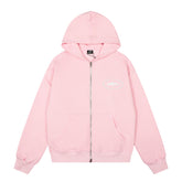 Corteiz Superior Royale Zip Hoodie Pink