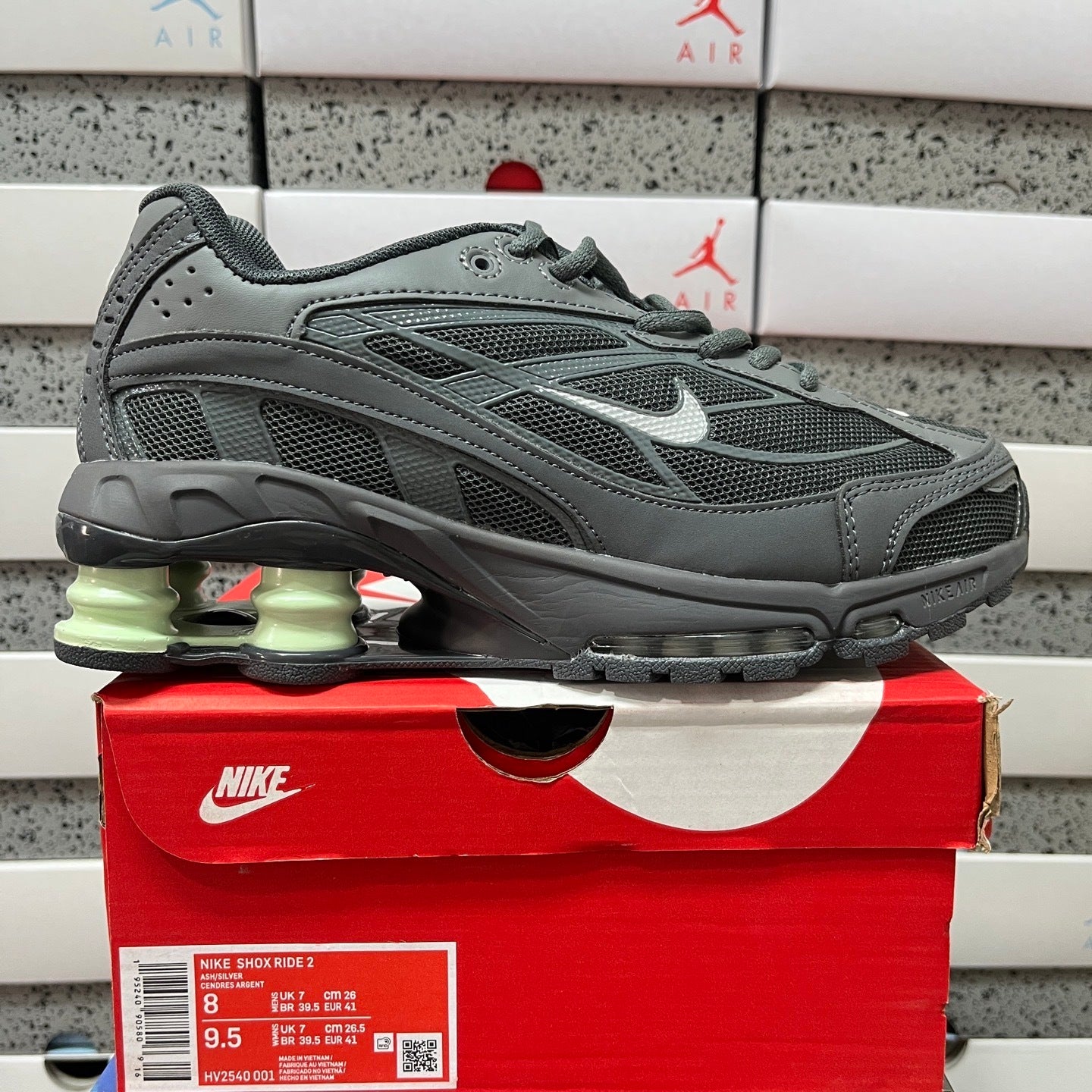 Nike Shox Ride 2 Iron Gray and Anthracite