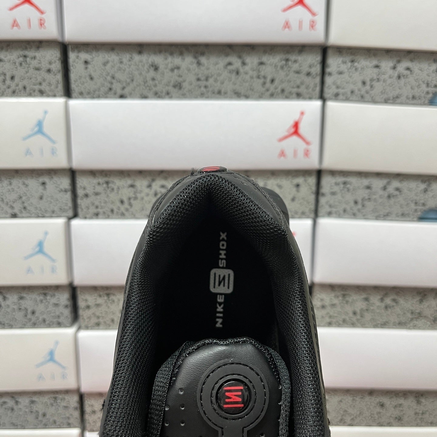 Nike Shox Ride 2 Preto/Vermelho