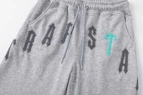 Conjunto C/S Trapstar Arch Chenille Decoded 2.0 - Branco/Cinza