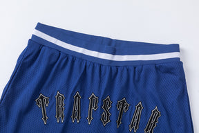 Shorts TrapStar Irongate Arch It's A Secret - Azul/Branco
