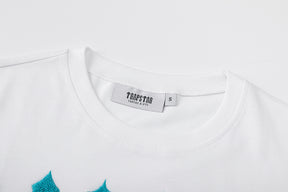 Conjunto C/S Trapstar Arch Chenille Decoded 2.0 - Branco/Cinza