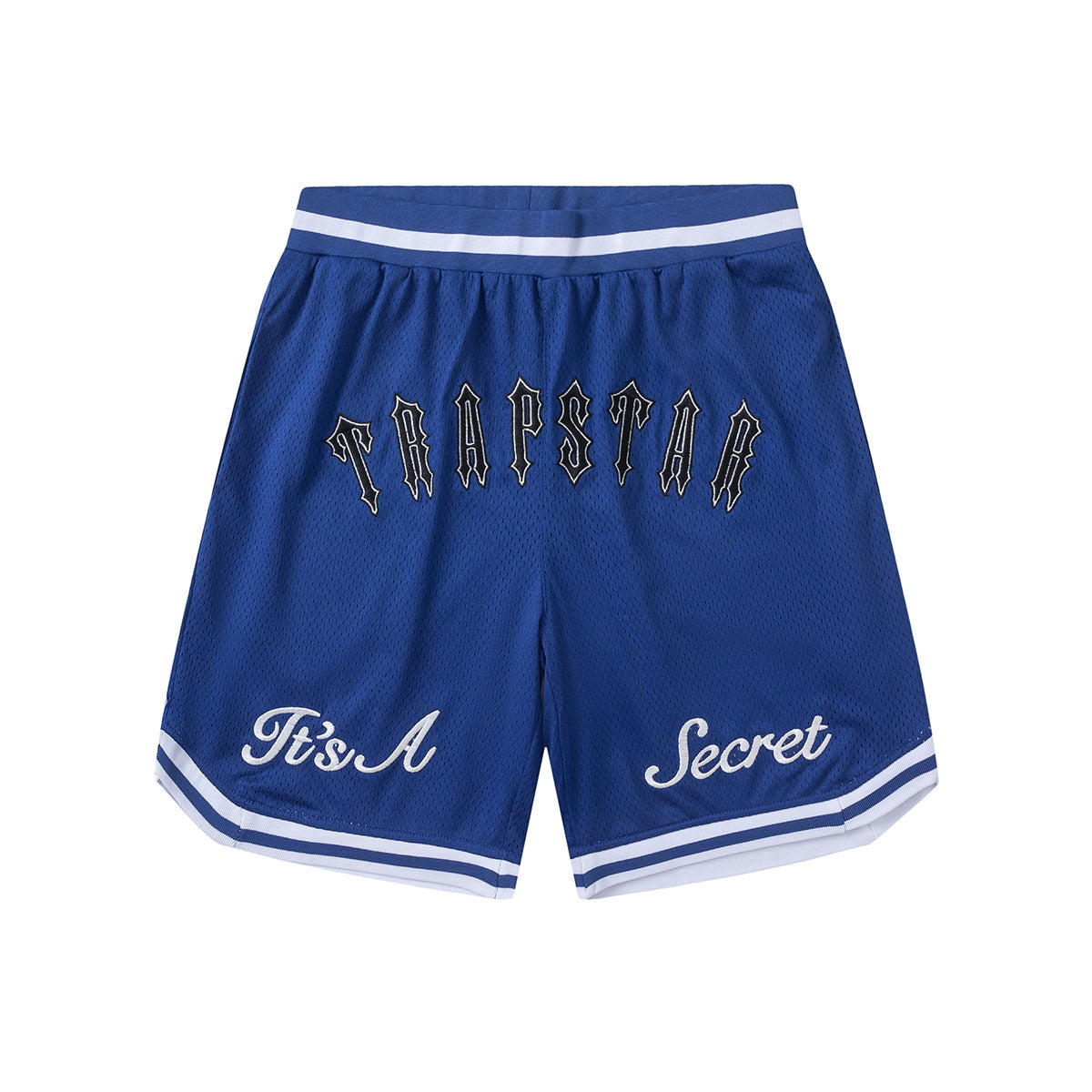 Shorts TrapStar Irongate Arch It's A Secret - Azul/Branco