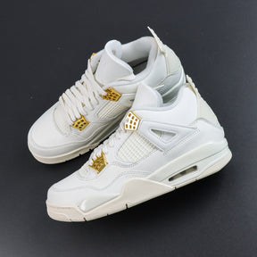 Air Jordan 4 Metallic Gold
