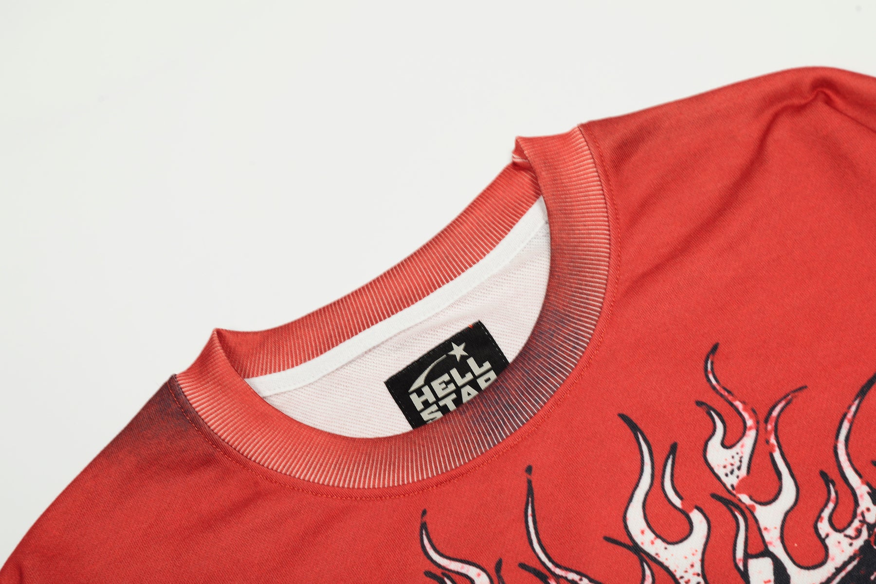 Hellstar Camisa Longa - Vermelho