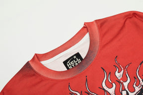 Hellstar Camisa Longa - Vermelho