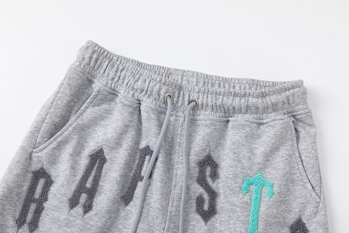 Conjunto C/S Trapstar Arch Chenille Decoded 2.0 - Branco/Cinza