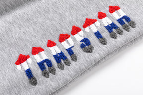 Conjunto TrapStar Chenille Decoded 2.0 - Cinza/Vermelho