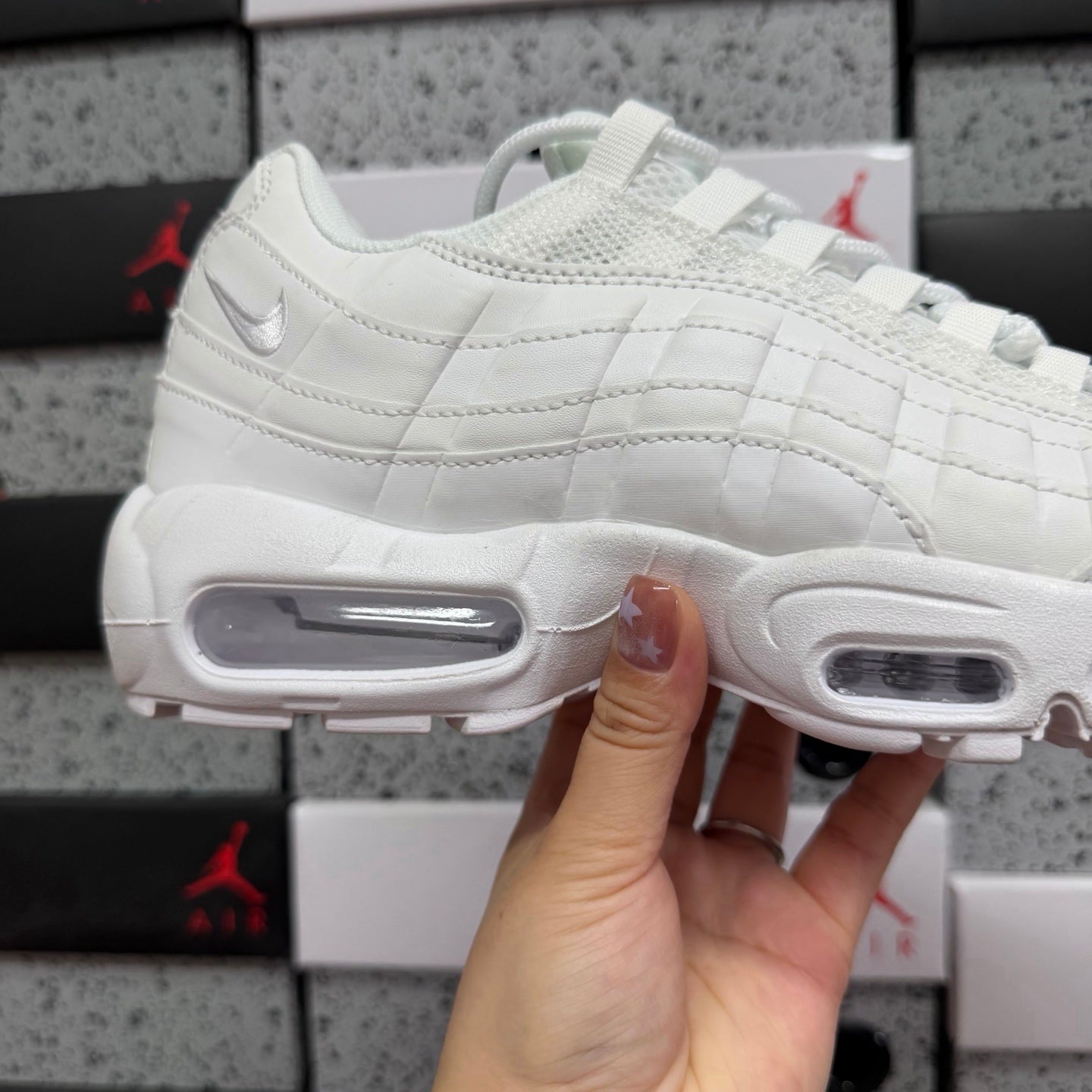 Nike Air Max 95 Triple White