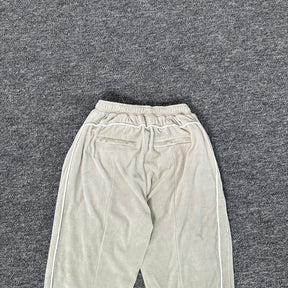 Calça Corteiz VVS Uptown Velour Track Bege