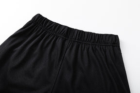 Shorts TrapStar Irongate Arch It's A Secret - Preto/Vermelho