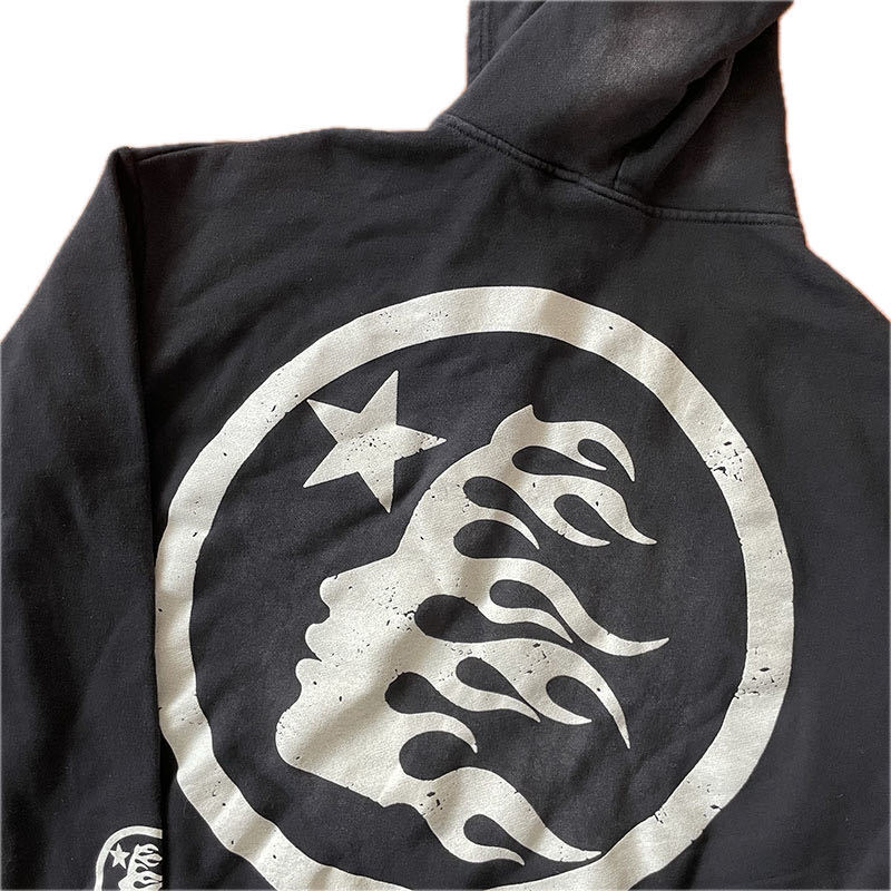 Moletom Hellstar - Preto/Vintage