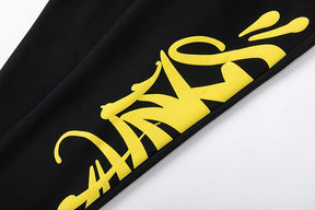 Conjunto Syna World Team - Preto/Amarelo