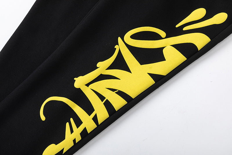 Conjunto Syna World Team - Preto/Amarelo