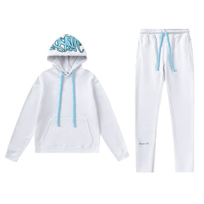 Conjunto Syna World Tracksuit - Branco/Azul