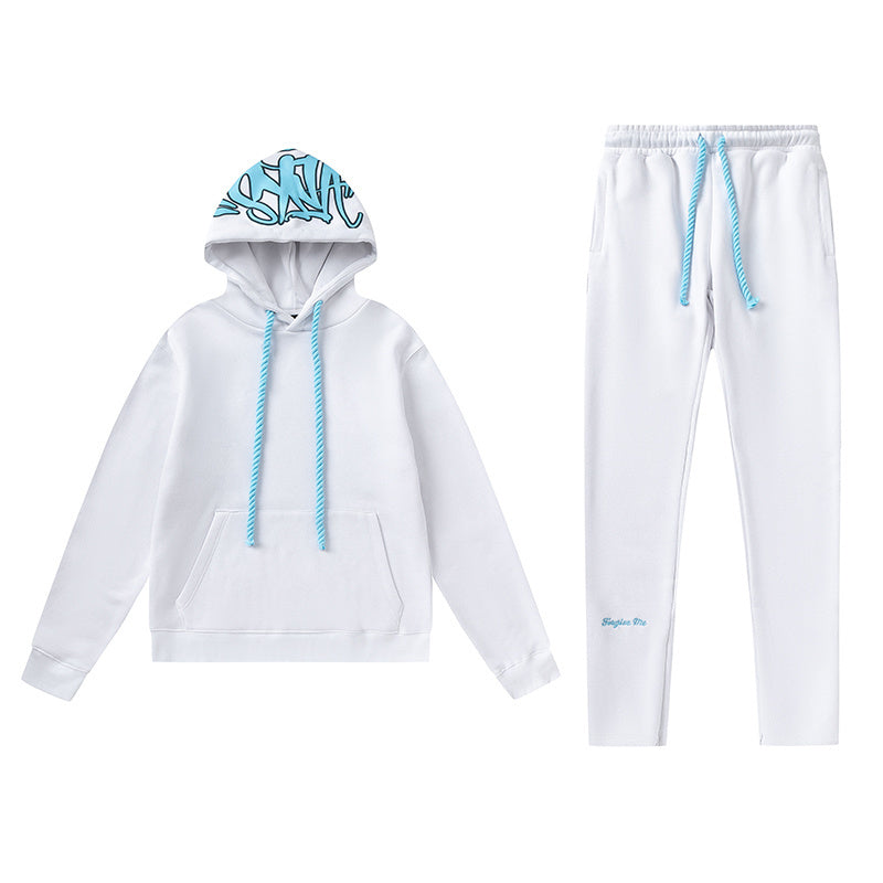 Conjunto Syna World Tracksuit - Branco/Azul