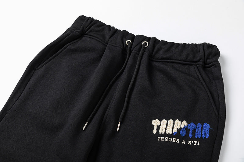 Conjunto TrapStar Chenille Decoded - Preto/Azul