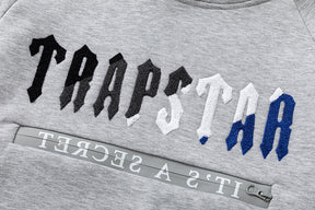 Conjunto TrapStar Chenille Decoded 2.0 - Cinza/Preto/Azul