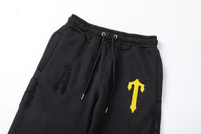 Conjunto TrapStar Chenille Decoded - Preto/Amarelo