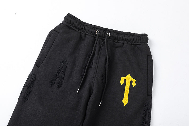 Conjunto TrapStar Chenille Decoded - Preto/Amarelo