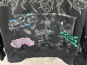 Moletom Hellstar - Preto/Flame