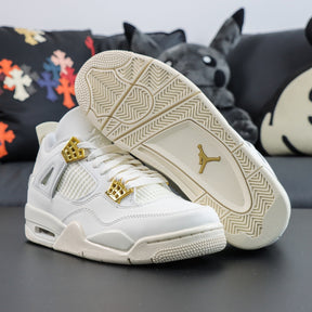 Air Jordan 4 Metallic Gold