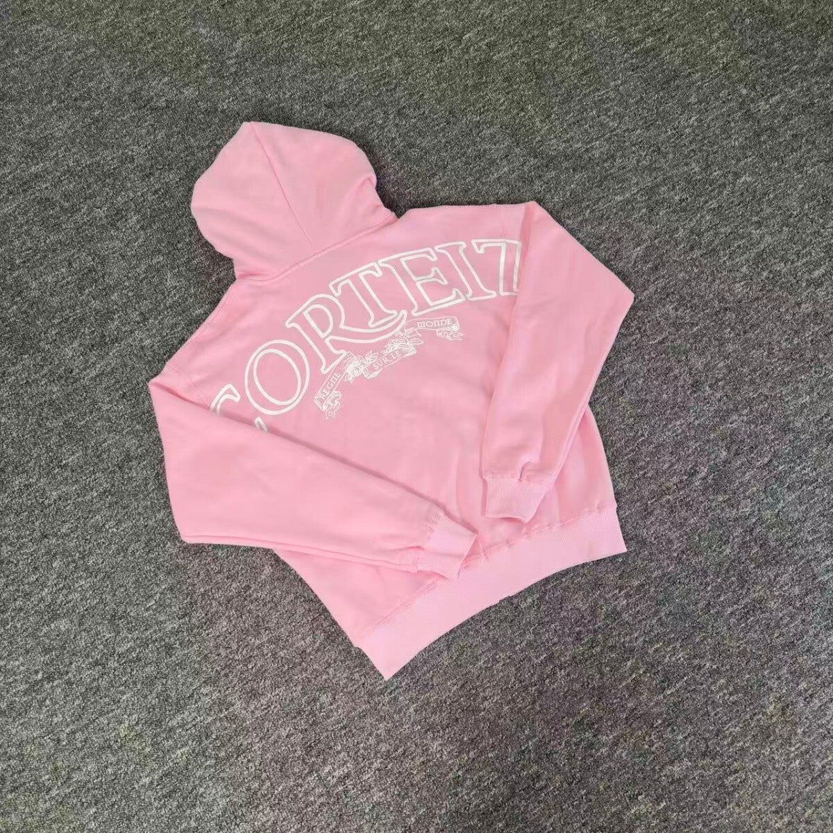 Corteiz Superior Royale Zip Hoodie Pink