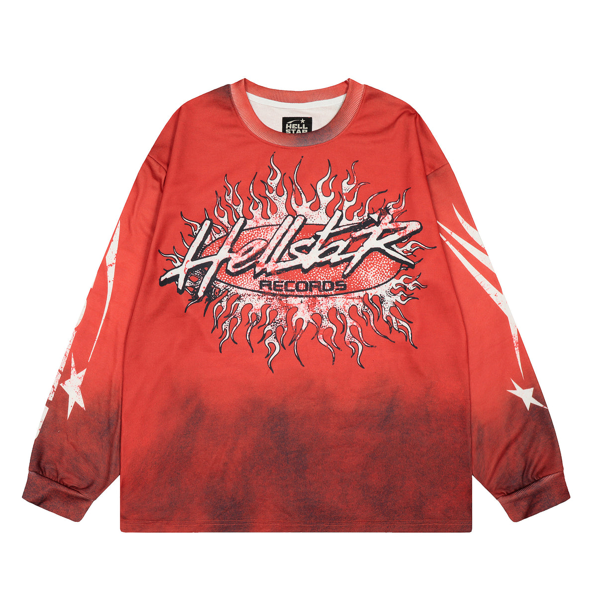 Hellstar Camisa Longa - Vermelho