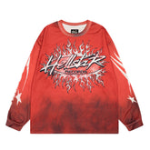 Hellstar Camisa Longa - Vermelho