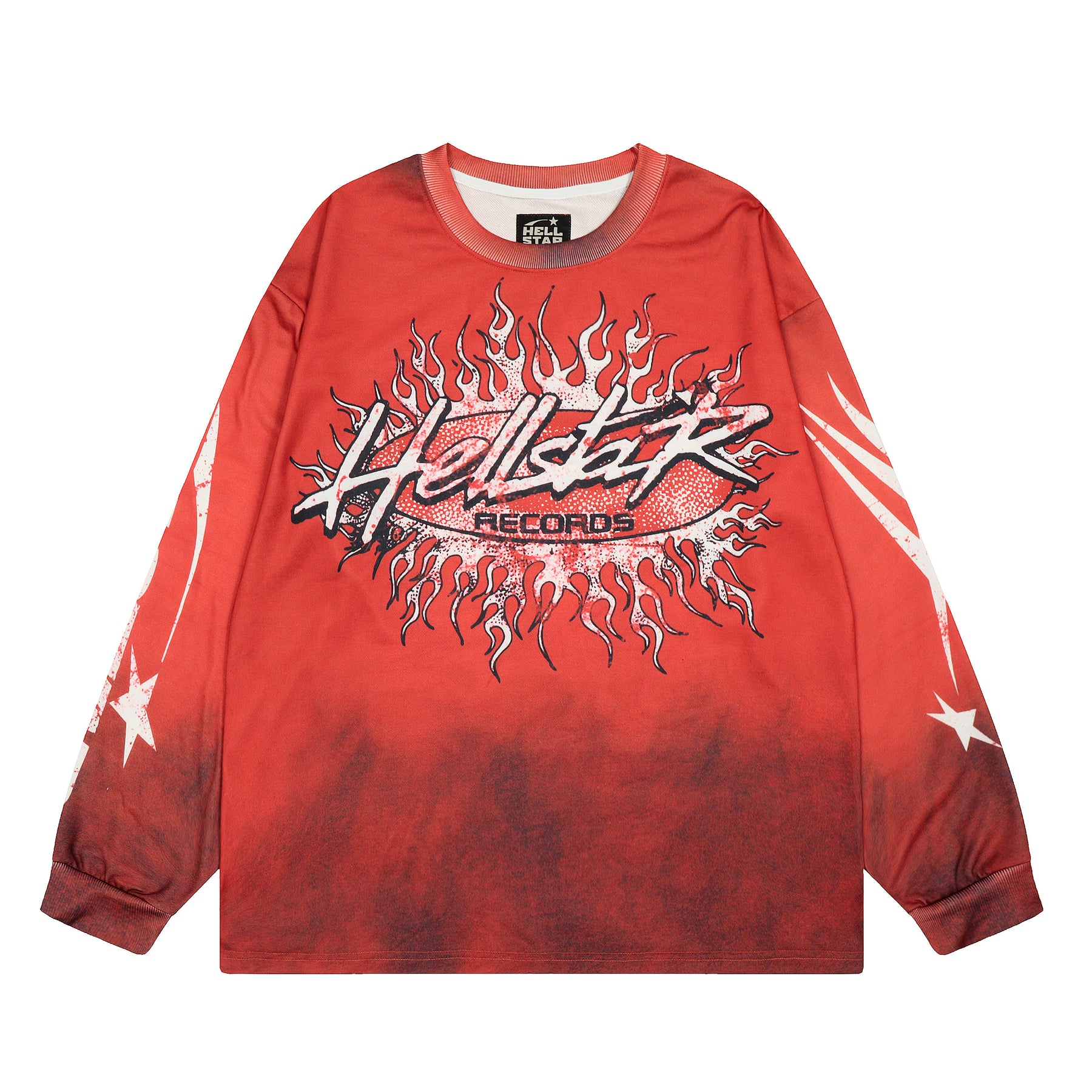 Hellstar Camisa Longa - Vermelho