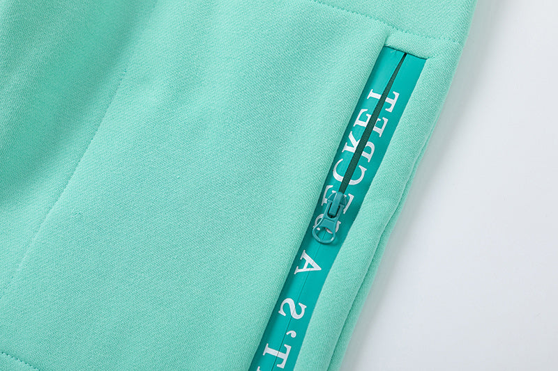 Conjunto TrapStar Chenille Decoded 2.0 - verde-água