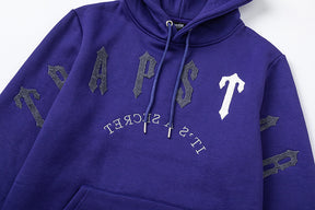 Conjunto TrapStar Chenille Decoded - Roxo