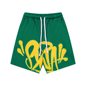 Shorts Syna World - Verde/Amarelo
