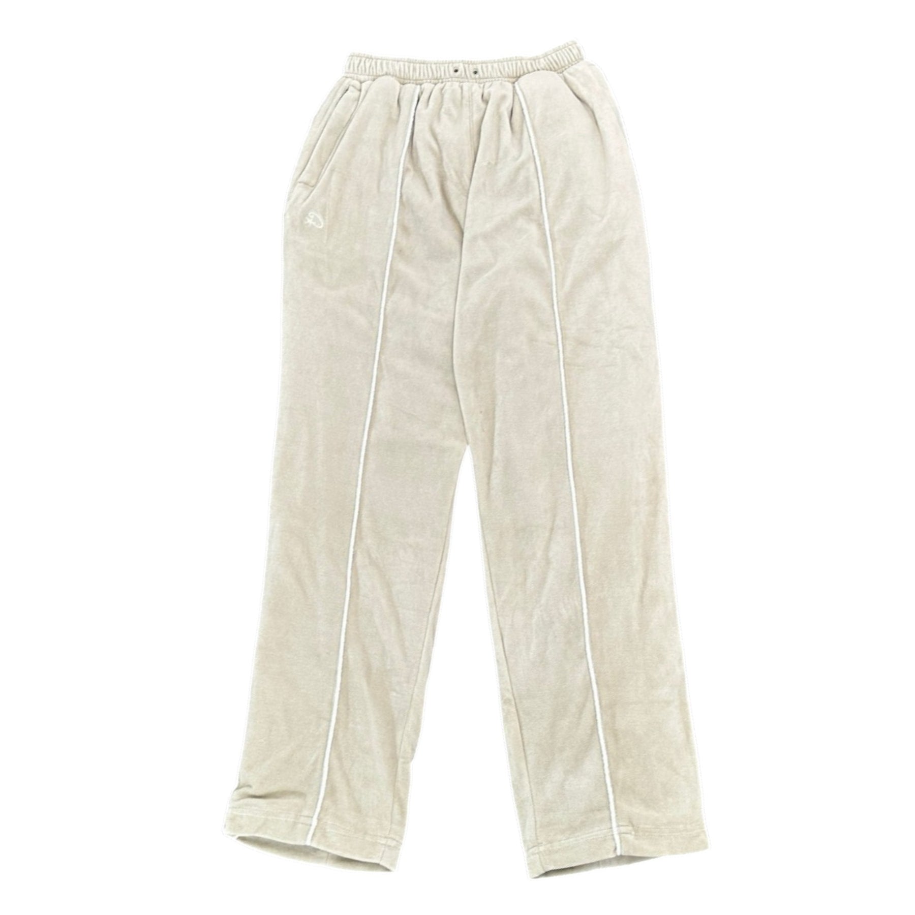 Calça Corteiz VVS Uptown Velour Track Bege