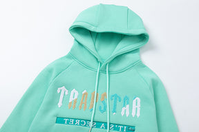 Conjunto TrapStar Chenille Decoded 2.0 - verde-água
