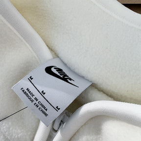 Jaqueta Nike Sportswear Club Fleece - Branca