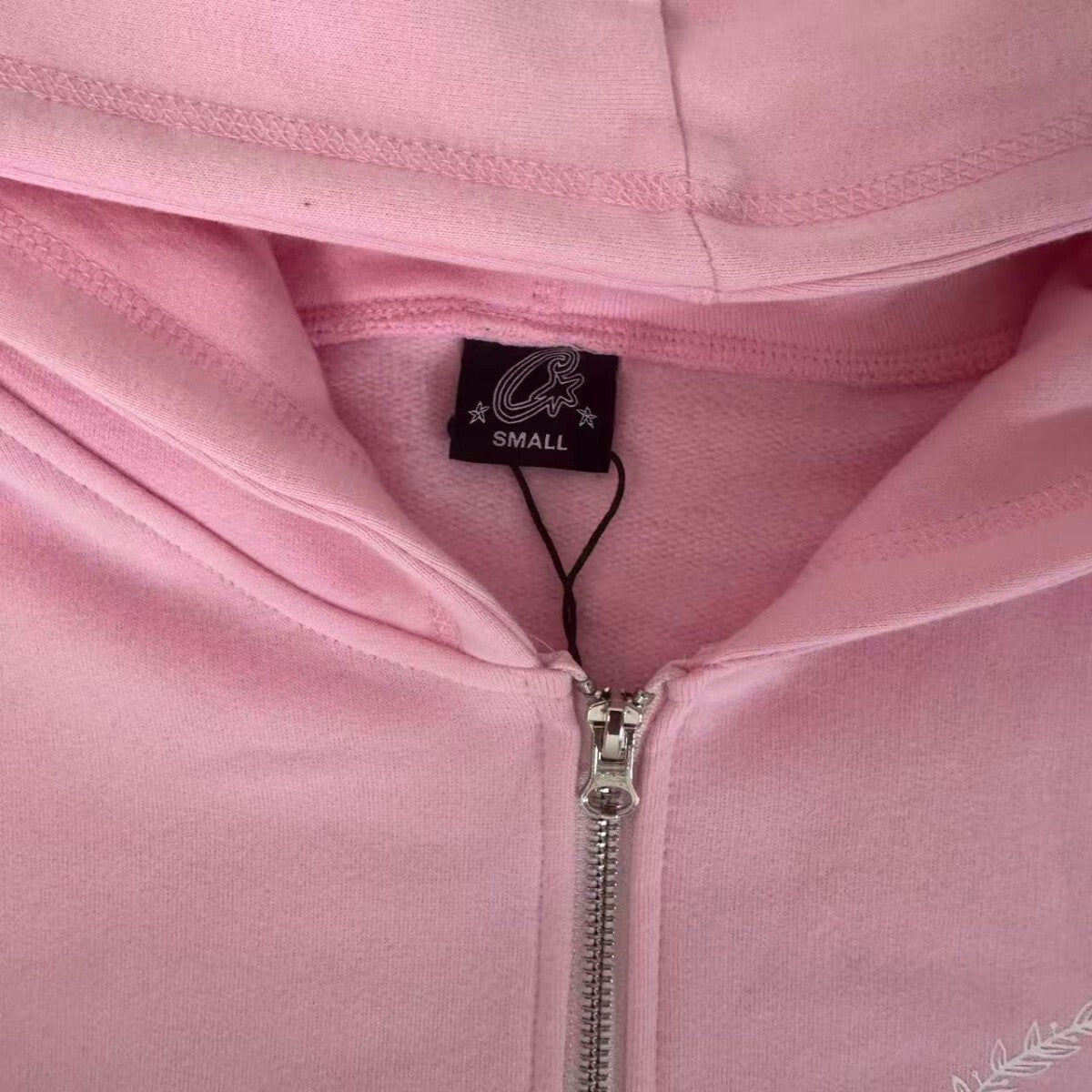 Corteiz Superior Royale Zip Hoodie Pink