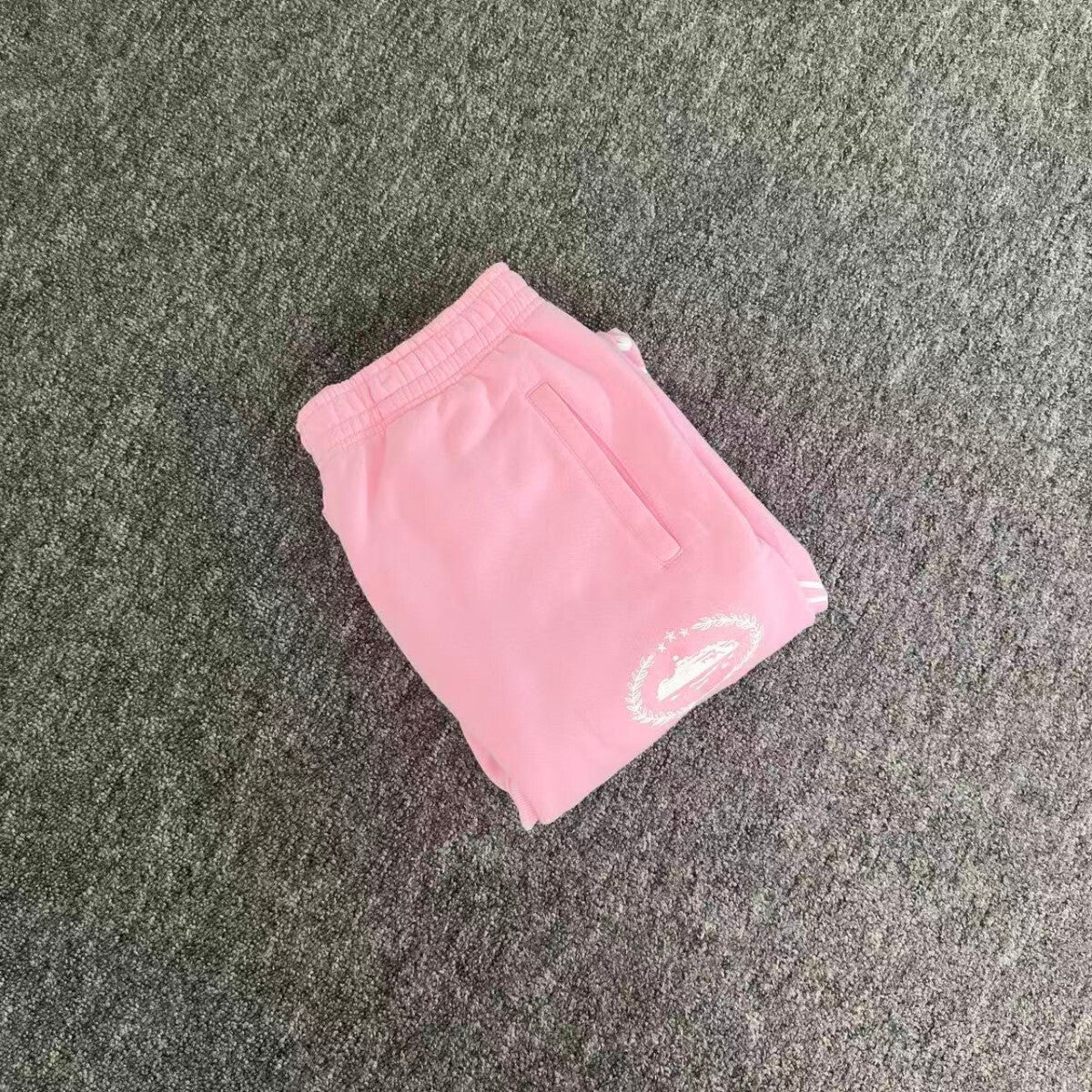 Corteiz Superior Royale Open Hem Pant Pink