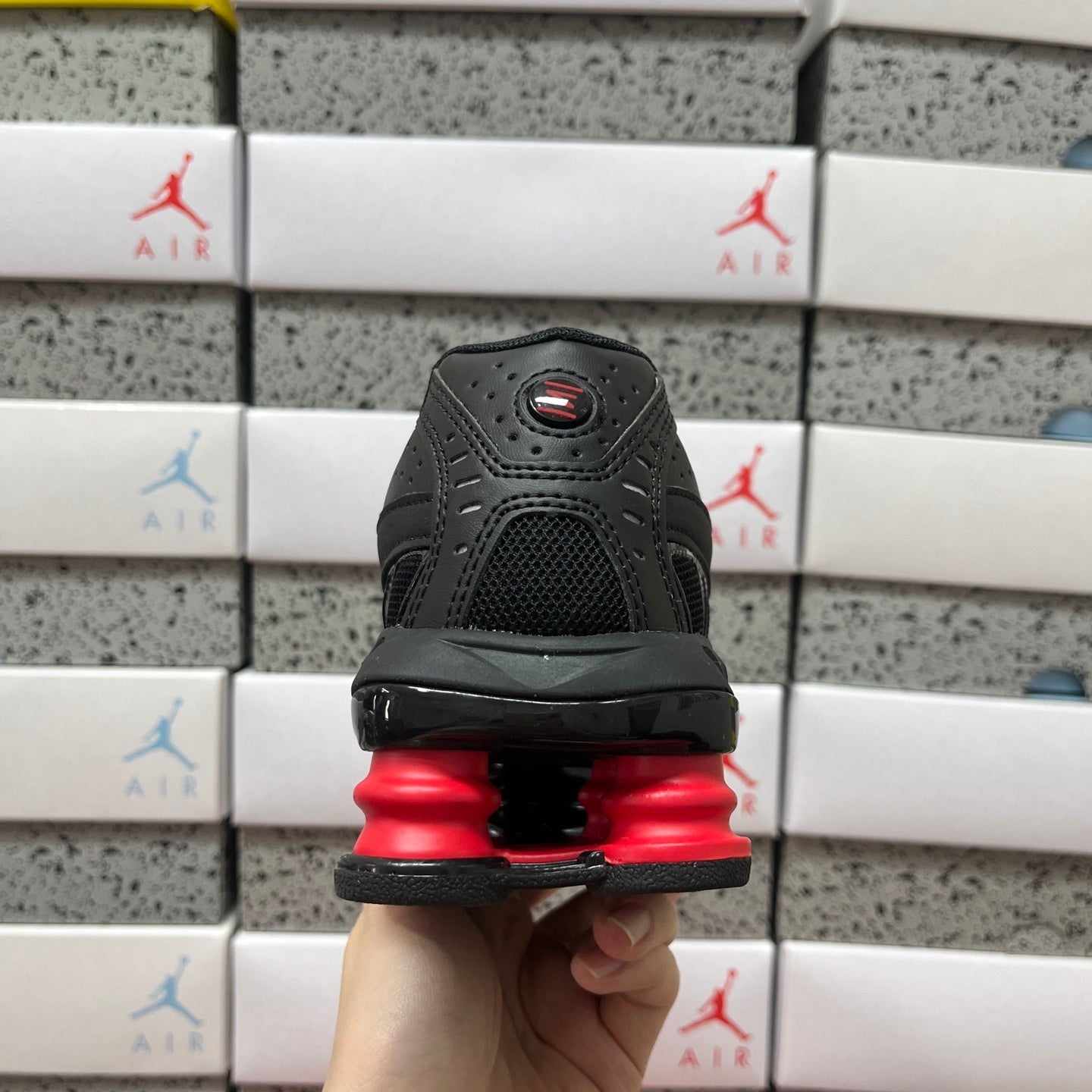 Nike Shox Ride 2 Preto/Vermelho